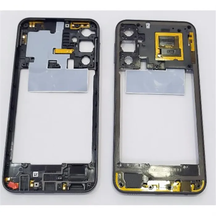 Carcasa o marco central negro para Samsung Galaxy A24 4G A245F 