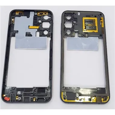 Carcasa o marco central negro para Samsung Galaxy A24 4G A245F 