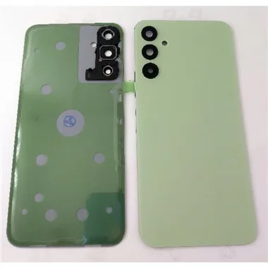 Tapa trasera o tapa bateria verde para Samsung Galaxy A24 4G A245F con lente de camara