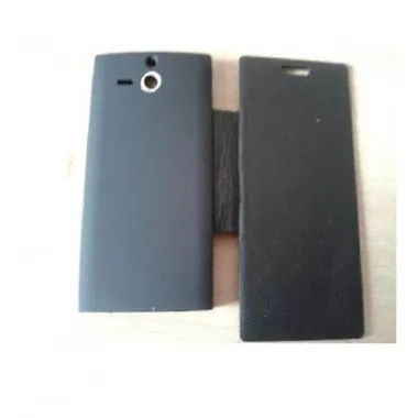 Sony Ericsson Xperia U ST25I Flip Cover Negra