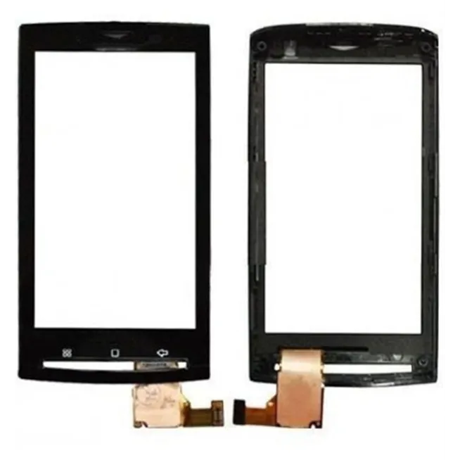 Sony ericsson x10  ventana táctil negra