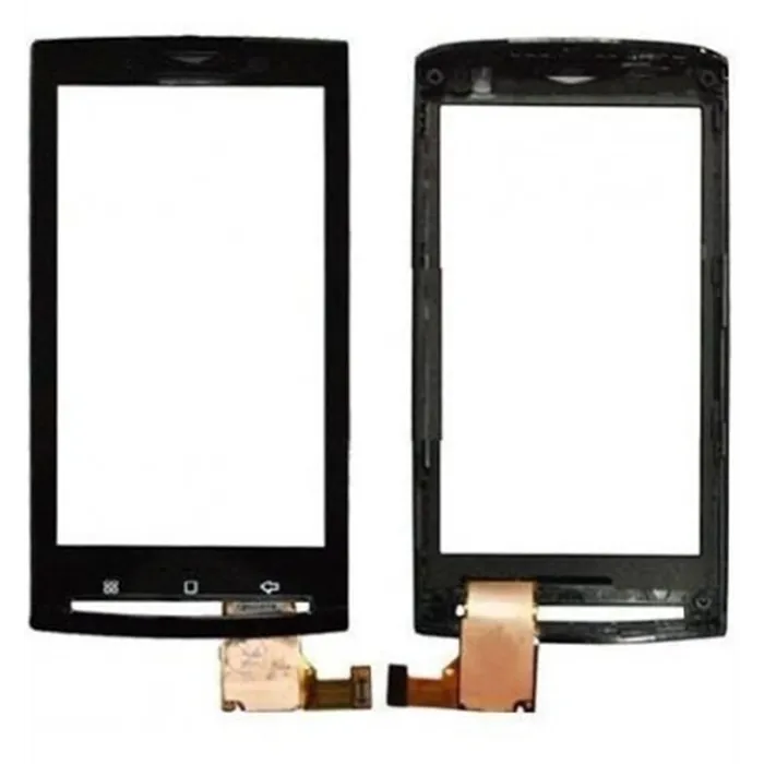 Sony ericsson x10  ventana táctil negra