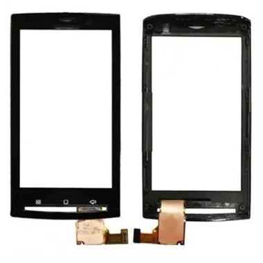 Sony ericsson x10  ventana táctil negra