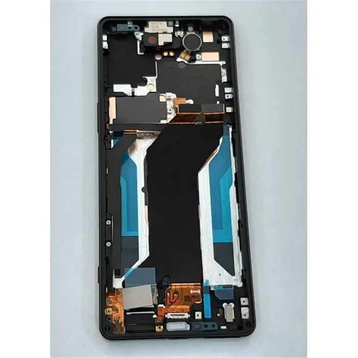 Pantalla lcd para Sony Xperia 1 IV A5046143A mas tactil negro mas marco negro Service Pack