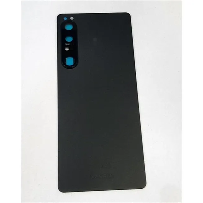 Tapa trasera o tapa bateria negra Sony Xperia 1 IV mas cubierta camara