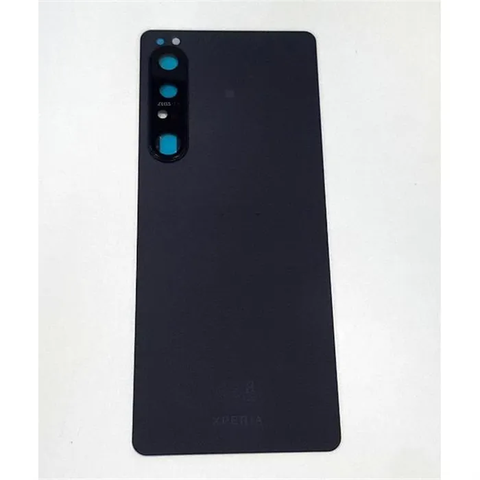 Tapa trasera o tapa bateria purpura para Sony Xperia 1 IV mas cubierta camara