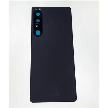 Tapa trasera o tapa bateria purpura para Sony Xperia 1 IV mas cubierta camara