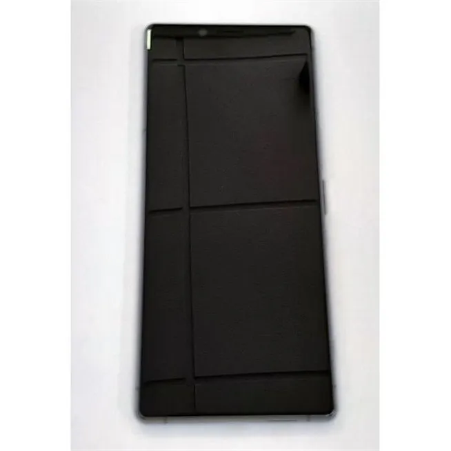 Pantalla lcd para Sony XPeria 1 XZ4 J9110 mas tactil negro mas marco gris calidad premium
