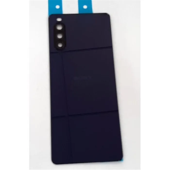 Tapa trasera o tapa bateria azul mas cubierta camara para Sony XPeria 10 II