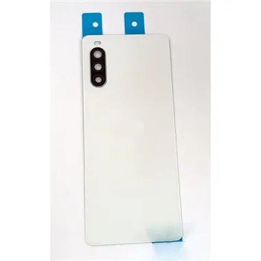 Tapa trasera o tapa bateria blanca mas cubierta camara para Sony XPeria 10 II