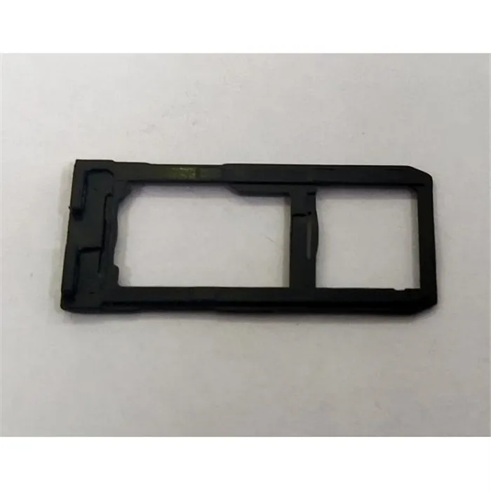 Soporte o bandeja dual sim negra para Sony Xperia 10 II calidad premium