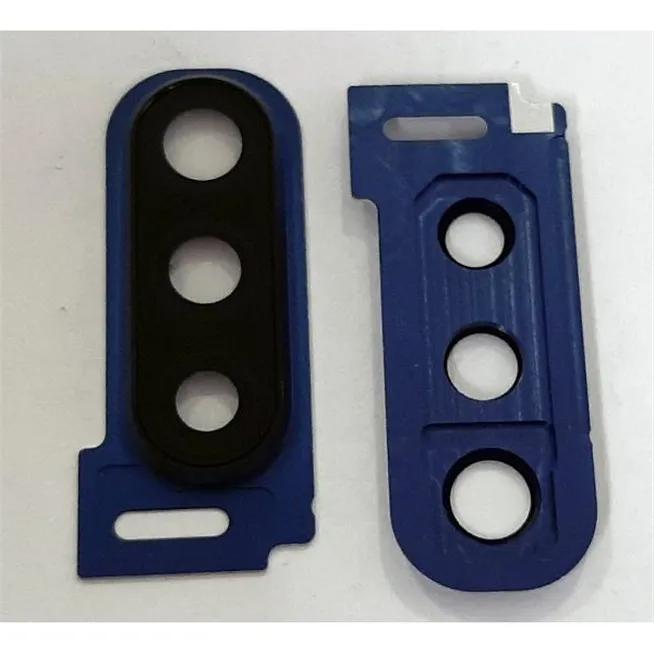 Cubierta camara azul marino para Sony XPeria 10 II calidad premium