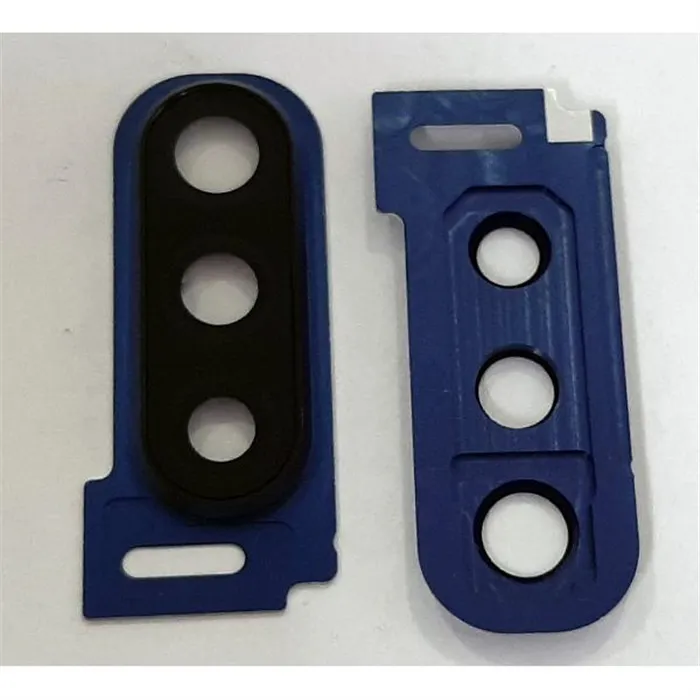 Cubierta camara azul marino para Sony XPeria 10 II calidad premium