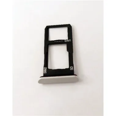 Soporte o bandeja dual sim blanca para Sony Xperia 10 II calidad premium