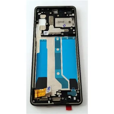 Pantalla lcd para Sony Xperia 10 IV mas tactil negro con marco negro calidad premium