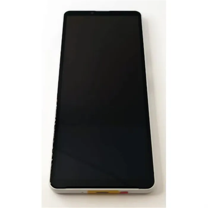 Pantalla lcd para Sony Xperia 10 IV mas tactil negro con marco plata calidad premium