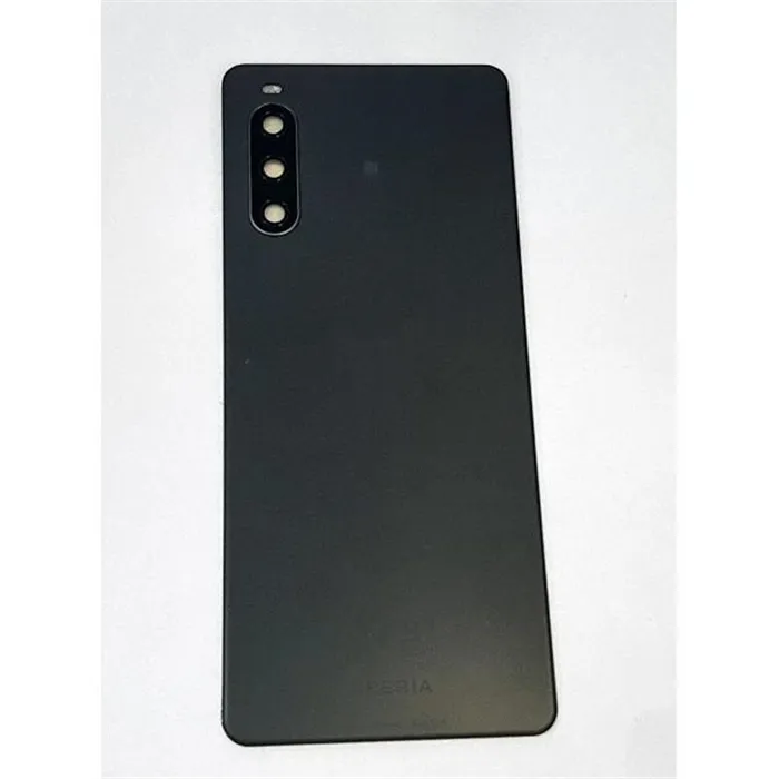 Tapa trasera o tapa bateria negra para Sony Xperia 10 IV mas cubierta camara
