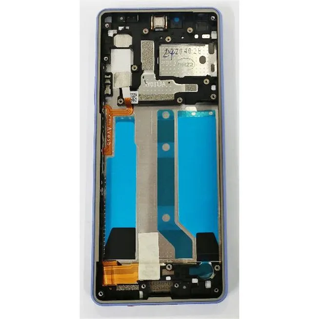 Pantalla lcd para Sony XPeria 10 IV A5047176A mas tactil negro mas marco lavanda Service Pack