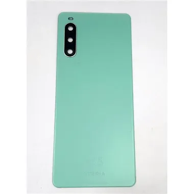 Tapa trasera o tapa bateria verde para Sony Xperia 10 IV mas cubierta camara