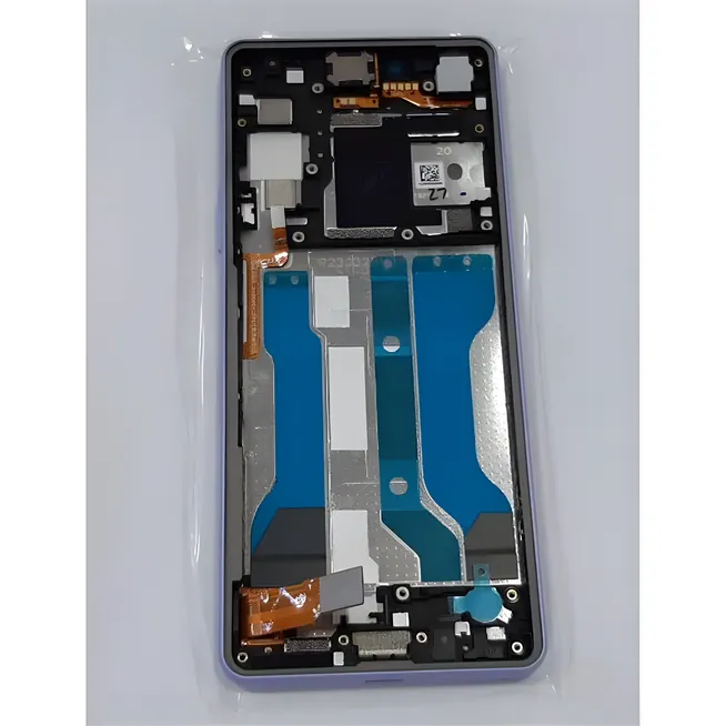 Pantalla lcd para Sony Xperia 10 V A5061092A mas tactil negro mas marco lavanda Service Pack