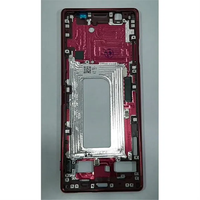 Carcasa central o marco rojo para Sony Xperia 5 II calidad premium