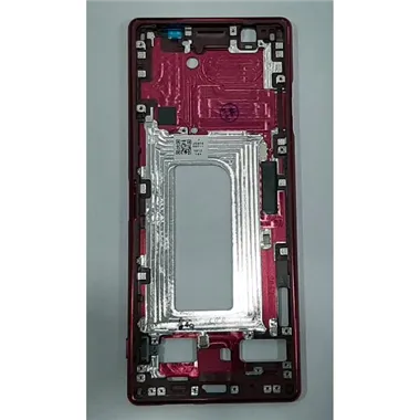 Carcasa central o marco rojo para Sony Xperia 5 II calidad premium