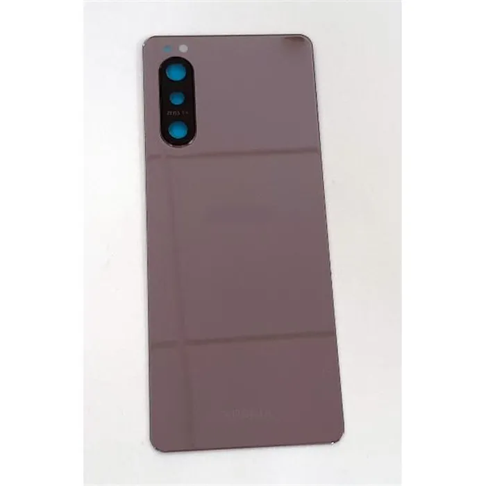 Tapa trasera o tapa bateria rosa mas cubierta camara para Sony Xperia 5 II