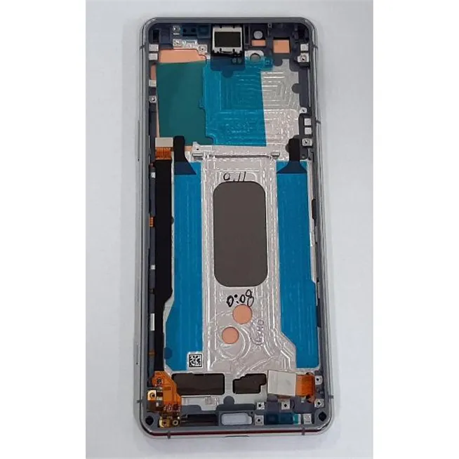 Pantalla lcd para Sony Xperia 5 II AS52 A5024933A mas tactil negro mas marco gris Service Pack