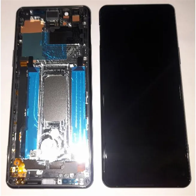 Pantalla lcd para Sony Xperia 5 II AS52 A5024932A mas tactil negro mas marco negro Service Pack
