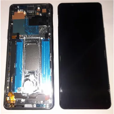 Pantalla lcd para Sony Xperia 5 II AS52 A5024932A mas tactil negro mas marco negro Service Pack