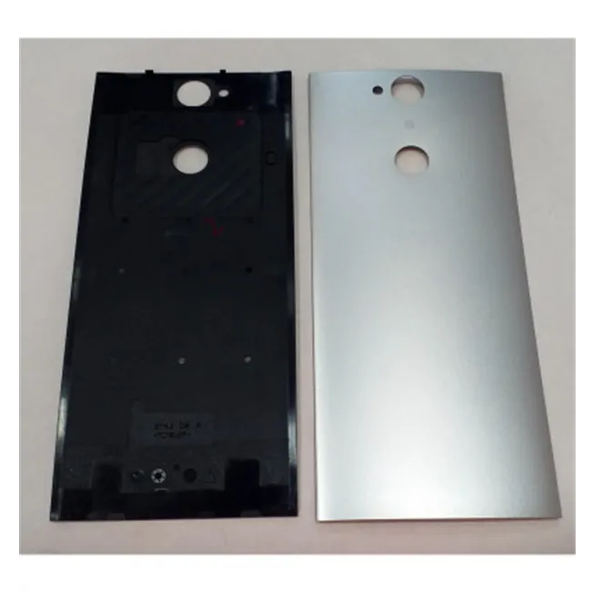 Tapa trasera o tapa bateria plata Sony XPeria XA2 Plus H3413 H4413 H4493