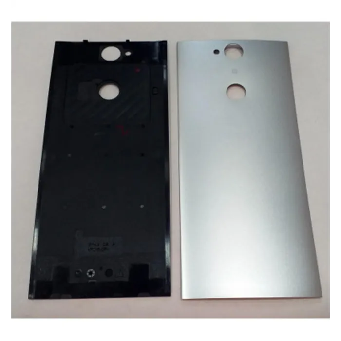 Tapa trasera o tapa bateria plata Sony XPeria XA2 Plus H3413 H4413 H4493