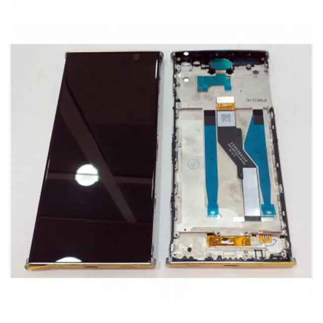Pantalla lcd + tactil negro + marco plata Sony XPeria XA2 Plus H3413 H4413 H4493