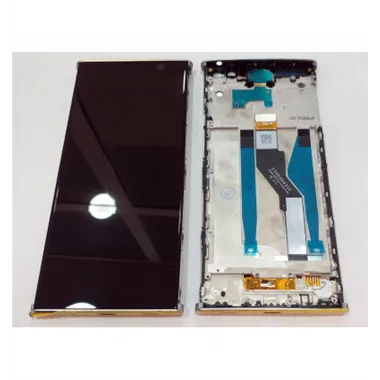 Pantalla lcd + tactil negro + marco plata Sony XPeria XA2 Plus H3413 H4413 H4493