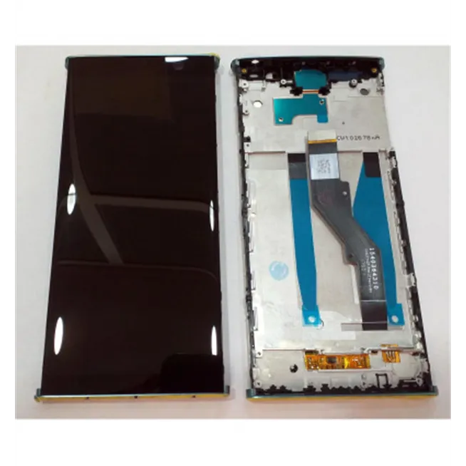 Pantalla lcd + tactil negro + marco verde Sony XPeria XA2 Plus H3413 H4413 H4493