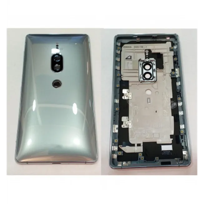 Tapa trasera o tapa bateria plata Sony XZ2 Premium H8116 H8166