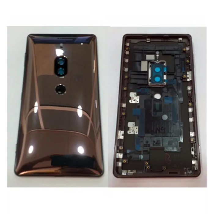 Tapa trasera o tapa bateria roja Sony XZ2 Premium H8116 H8166