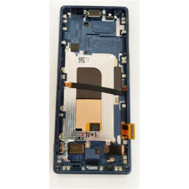 Pantalla LCD para Sony xperia 1 II mas tactil negro mas marco azul calidad premium