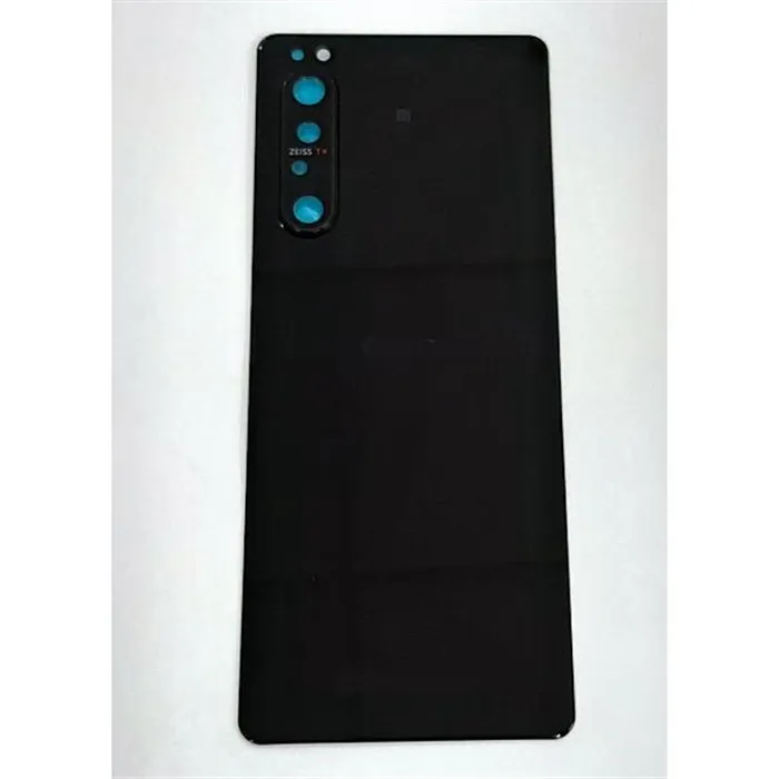 Tapa trasera o tapa bateria negra para Sony Xperia 1 II mas cubierta camara