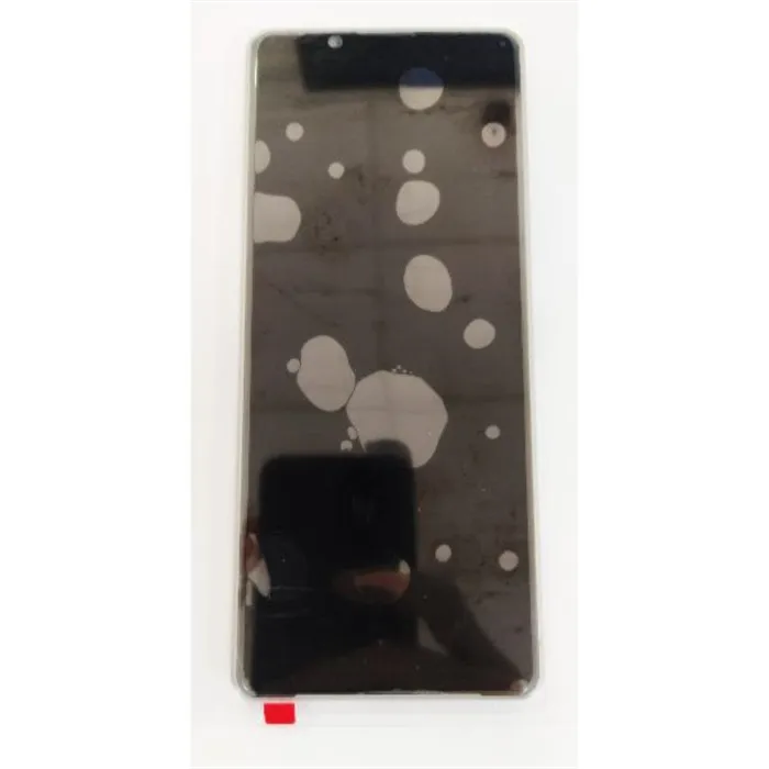 Pantalla LCD para Sony xperia 1 II mas tactil negro mas marco plata calidad premium