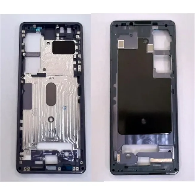 Carcasa central o marco purpura para Sony Xperia 1 II calidad premium