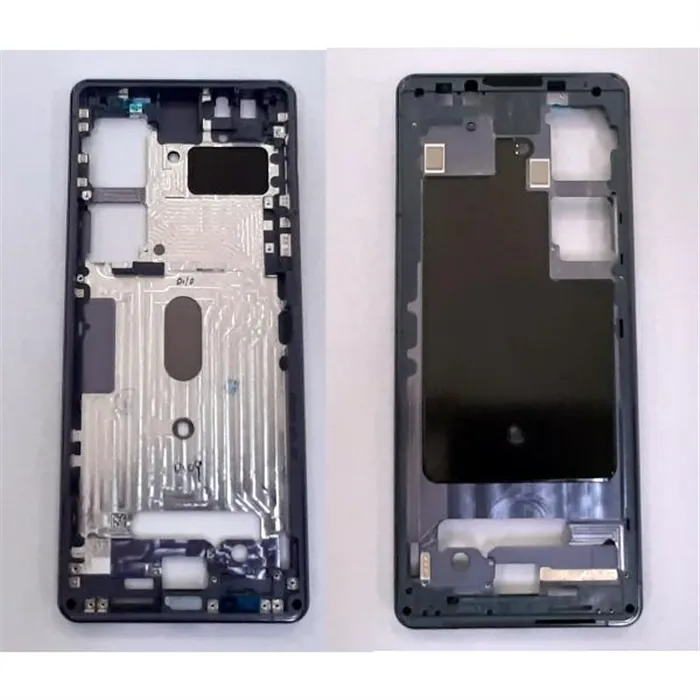Carcasa central o marco purpura para Sony Xperia 1 II calidad premium