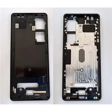Carcasa central o marco negro para Sony Xperia 1 II calidad premium