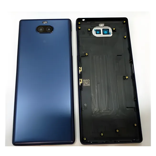 Tapa trasera o tapa bateria azul para Sony Xperia 10 I3113 I3123 I4113 I4193