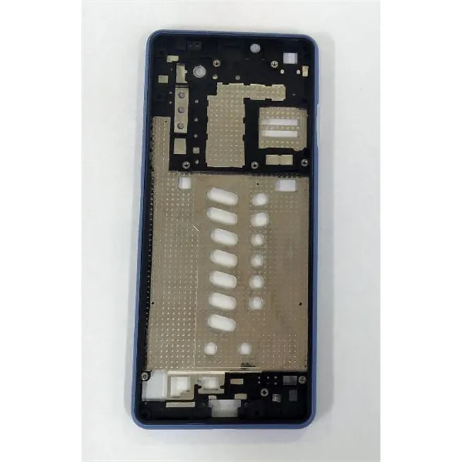 Carcasa central o marco azul para Sony Xperia 10 III calidad premium