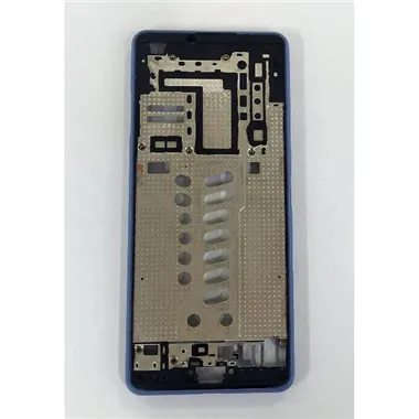 Carcasa central o marco azul para Sony Xperia 10 III calidad premium