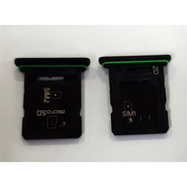 Soporte o bandeja dual sim negra para Sony Xperia 10 III calidad premium