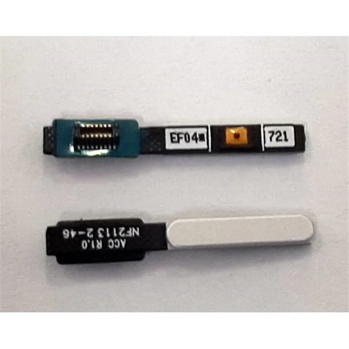 Flex boton home plata para Sony Xperia 10 III PDX-213 calidad premium