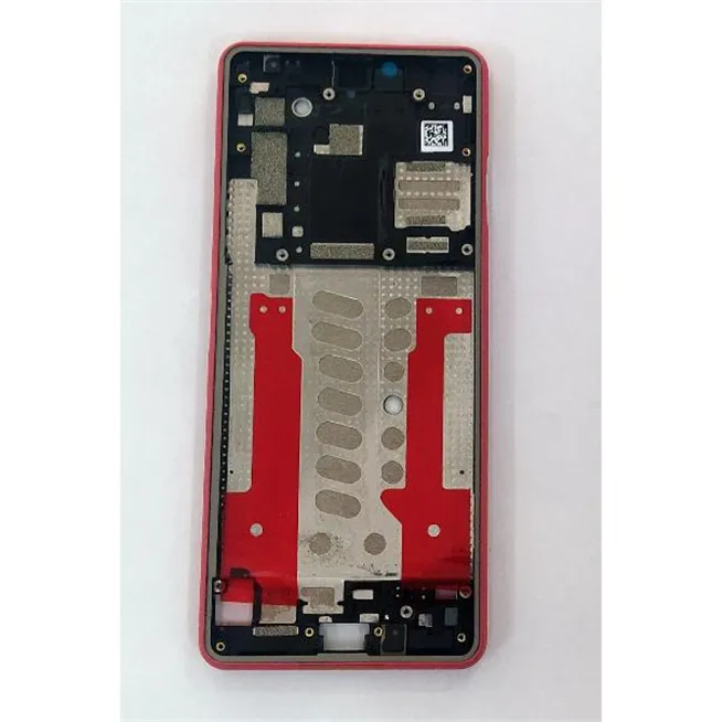 Carcasa central o marco rojo para Sony Xperia 10 III calidad premium