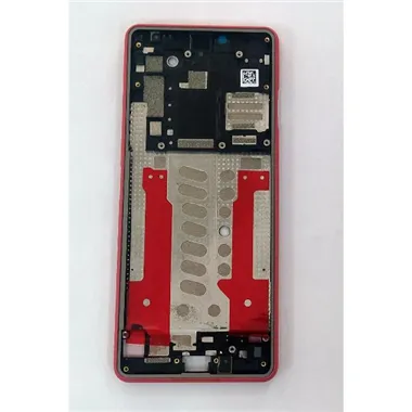 Carcasa central o marco rojo para Sony Xperia 10 III calidad premium